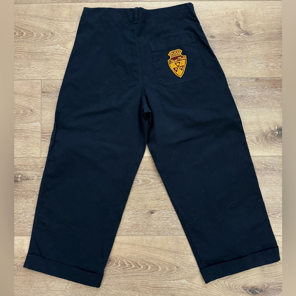 GUCCI Boys Navy Blue Pants Size 10